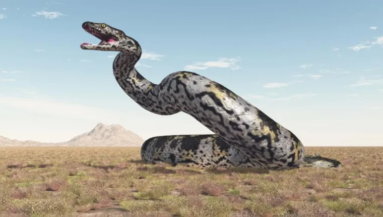 Imagem ilustrativa da notícia Veja a maior cobra que existiu na Terra, maior que um T-Rex