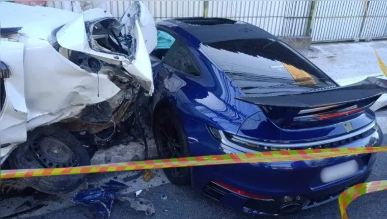 Imagem ilustrativa da notícia Porsche que matou motorista de app em SP estava a 156 km/h