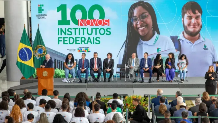 Imagem ilustrativa da notícia Lula anuncia 100 novos institutos federais; 5 são no Pará