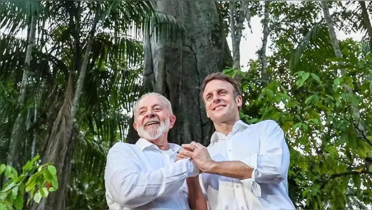 Imagem ilustrativa da notícia Lula e Macron irão investir R$ 5,3 bilhões na Amazônia