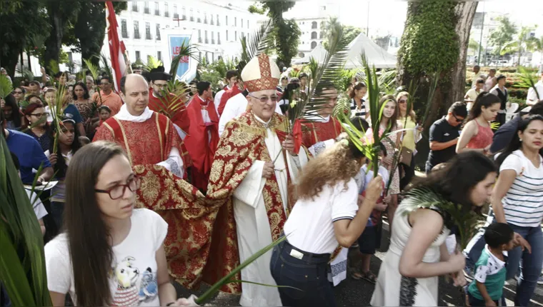 Imagem ilustrativa da notícia Domingo de Ramos abre Semana Santa em Belém 