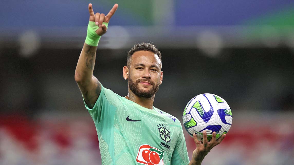 Neymar aparece em 7º