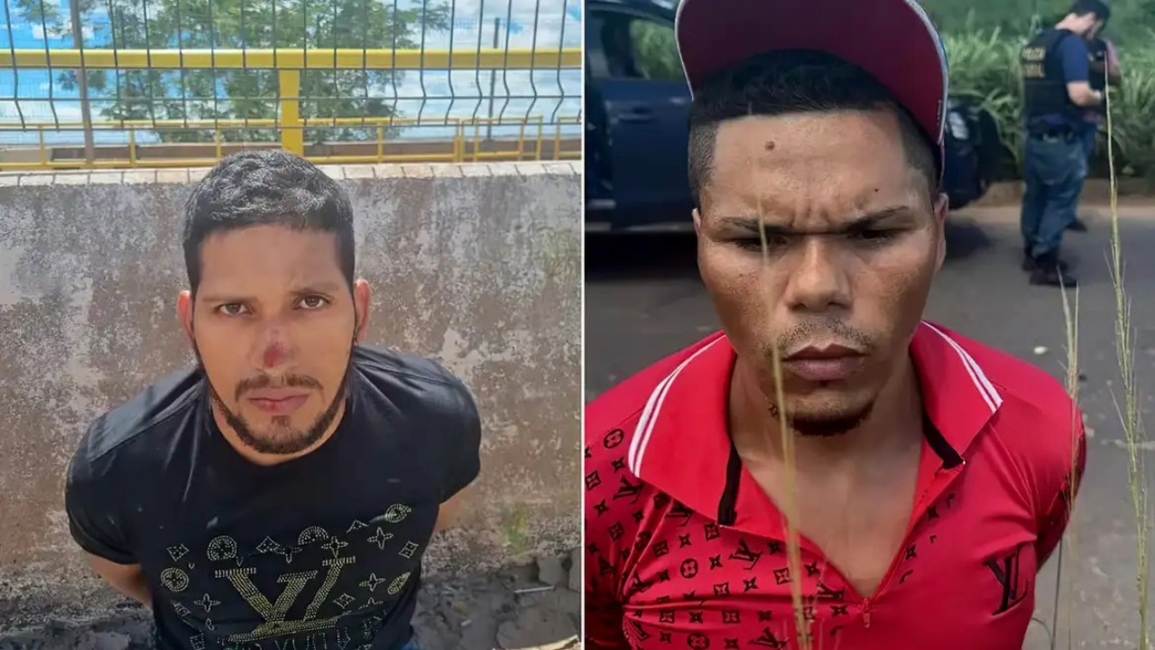 Os fugitivos foram presos em 04 de abril em Marabá (PA)