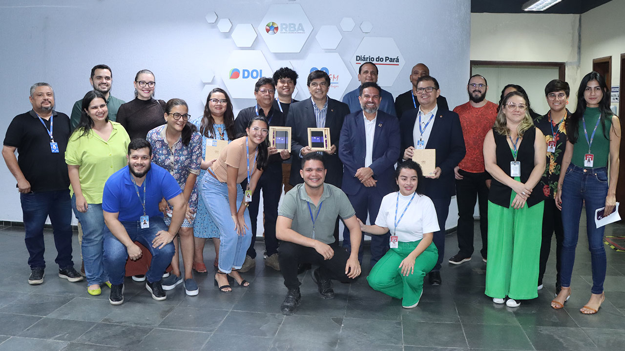 Comitiva do Sebrae Pará visitou a Redação Integrada do Grupo RBA para anunciar o  Prêmio Sebrae de Jornalismo