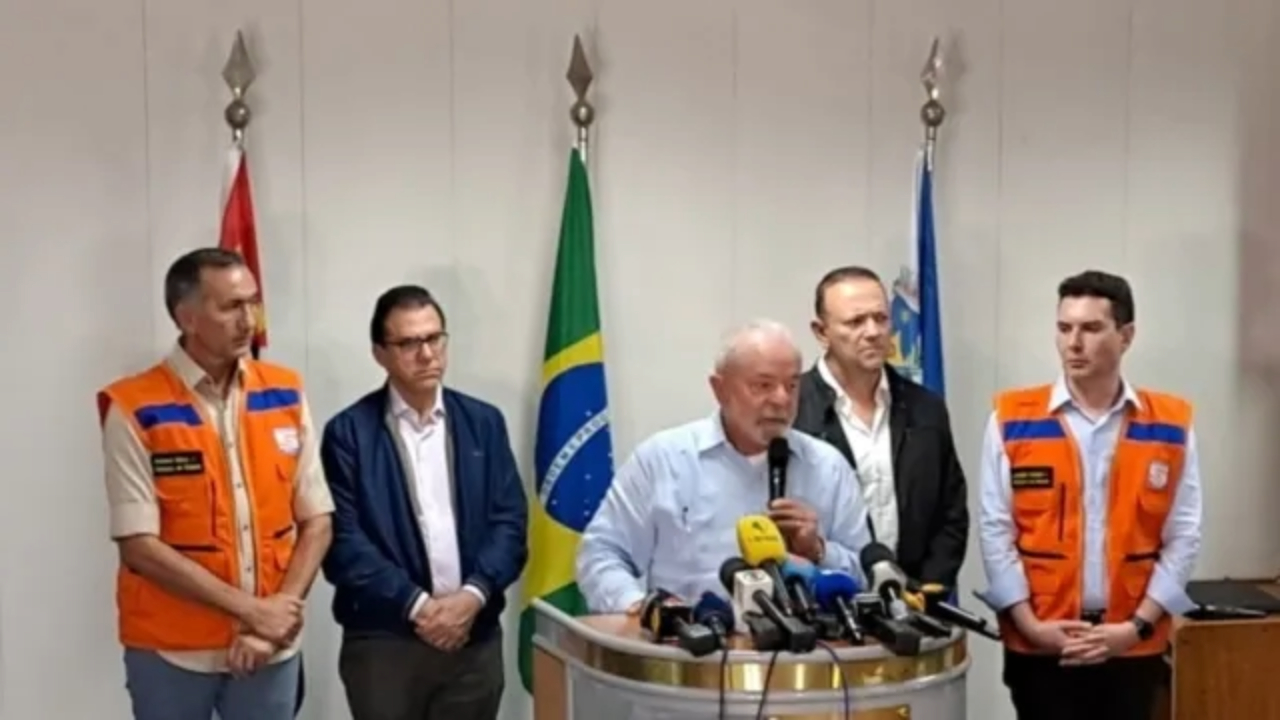 Jader Filho e presidente Lula no RS
