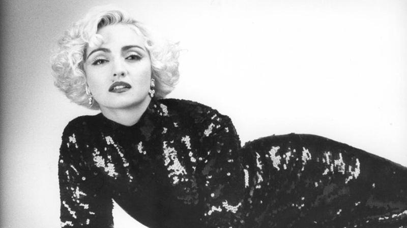 Regina Restelli em  época de Madonna
