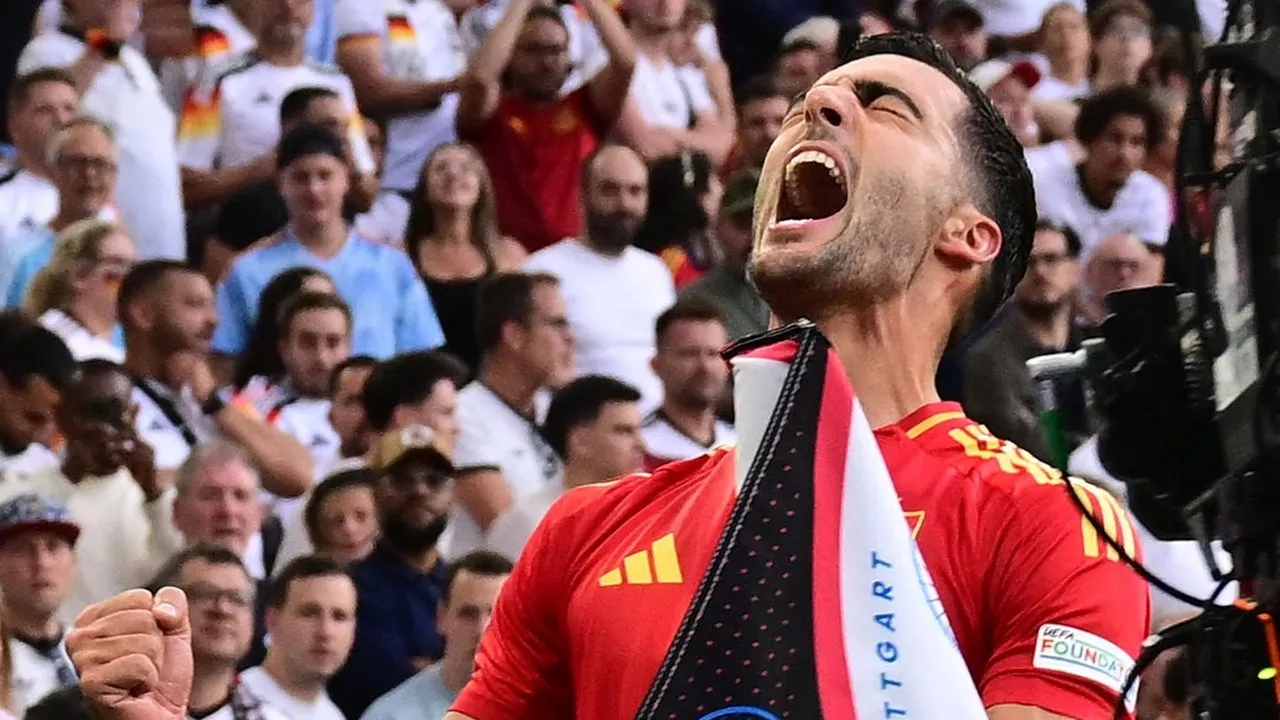Espanha marca e está na semifinal da Eurocopa 2024