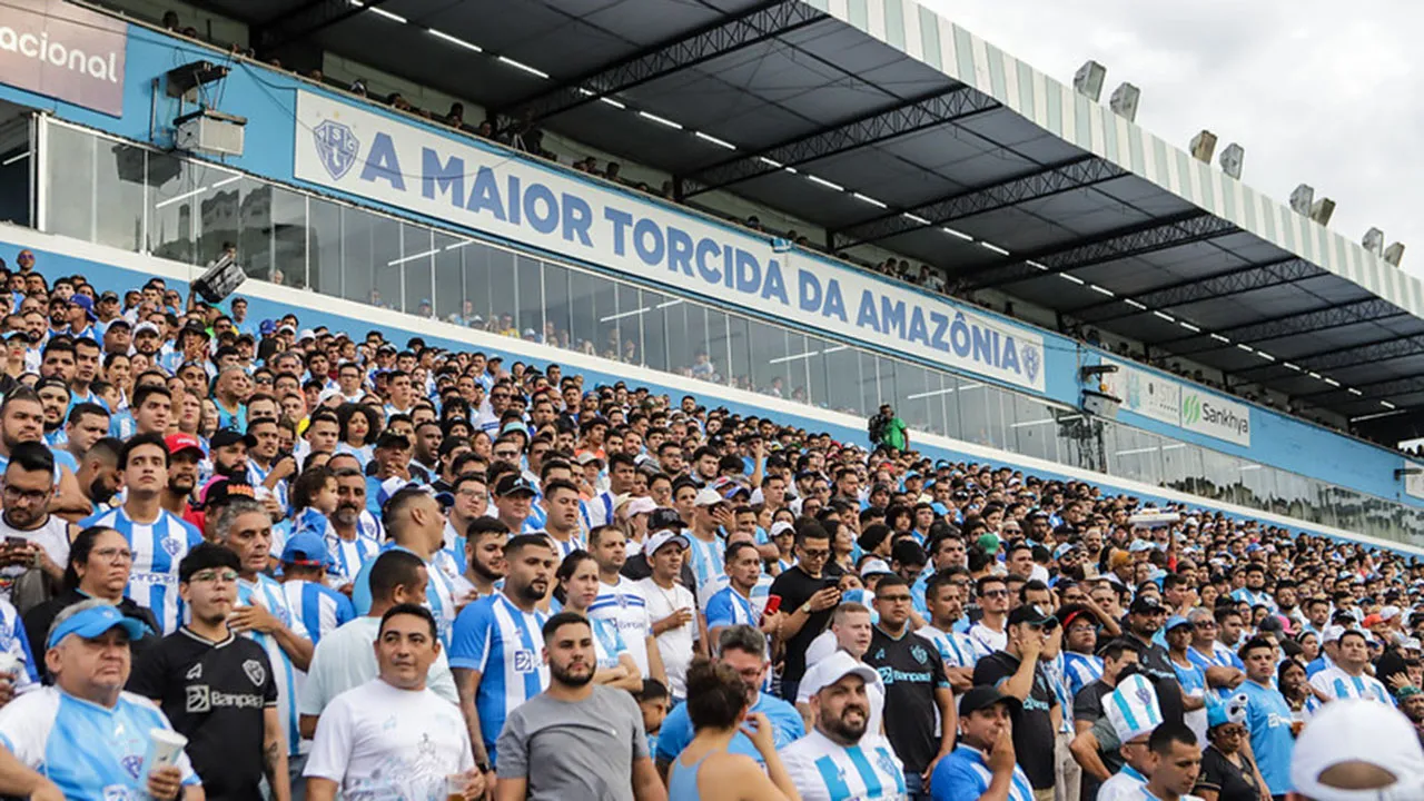 Paysandu espera casa cheia e recorde de público no estádio da Curuzu, em 2024