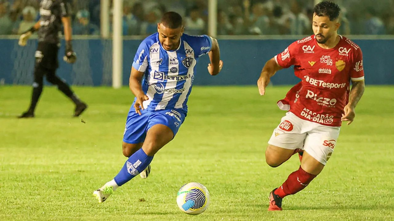 Paysandu terá reencontro com o Vila Nova na última rodada do primeiro turno da Série B
