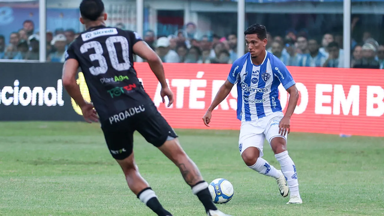 Vinicius Leite garante foco para recuperar espaço no time do Paysandu, como em um passado recente