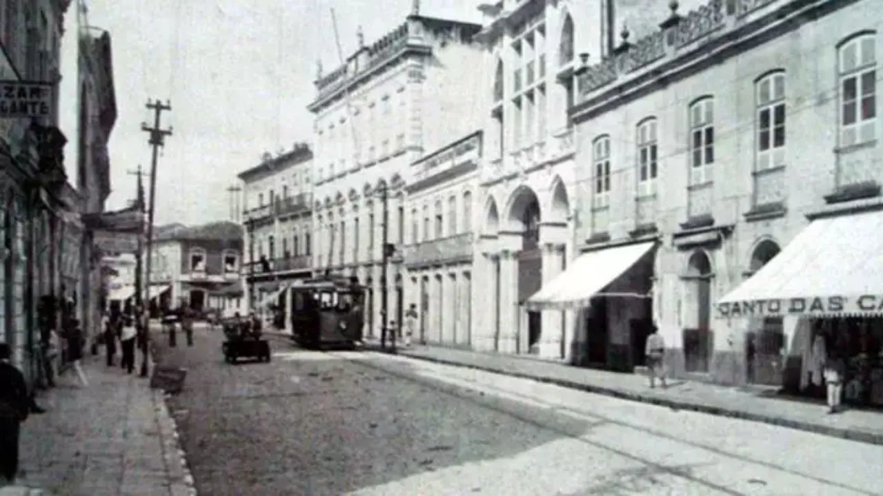 Rua João Alfredo, no século XIX.