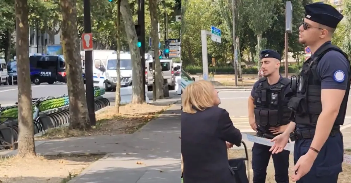 Ameaça de bomba em Paris na última terça (23).