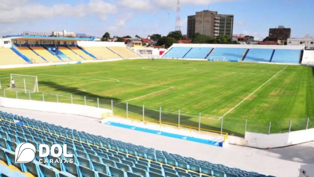 Águia de Marabá enfrenta o Moto Club no estádio Nhozinho Santos, em São Luís, no Maranhão.