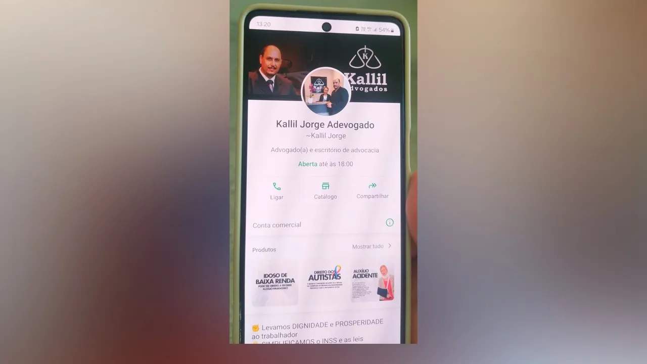 Golpistas criaram conta falsa no WhatsApp se fazendo passar pelo advogado Kallil Jorge de Redenção
