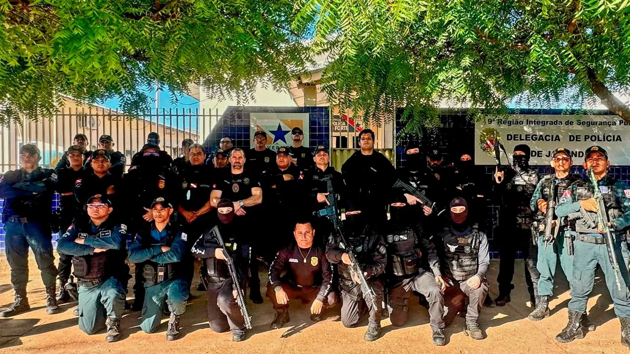 A força-tarefa integrada pelas Polícias Militar e Civil local, além das especializadas das Delegacias de Homicídios de Tucuruí e Marabá