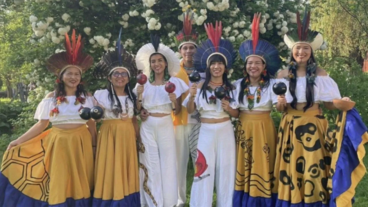 Grupo As Karuana está na Europa para levar a cultura da Amazônia