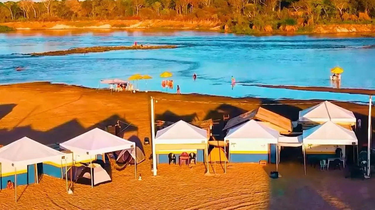 Santa Maria das Barreiras que preparou uma das mais animadas programações da temporada do veraneio na praia do Piu.