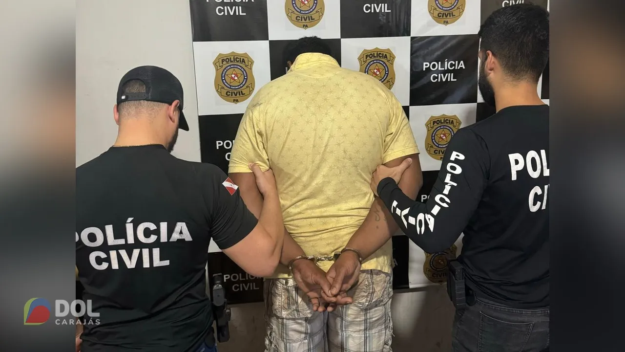 Homem foi preso em flagrante pelo crime de roubo na cidade de Santana do Araguaia