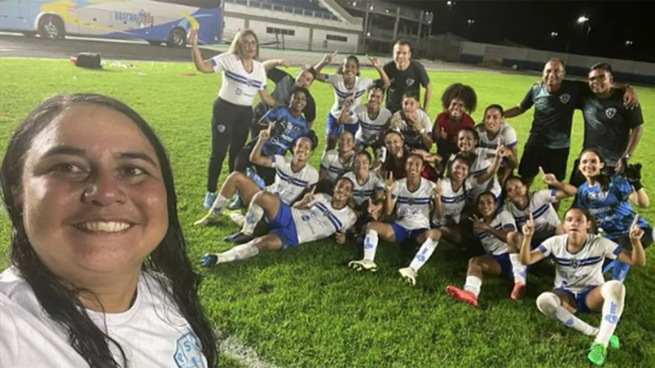 Time feminino do Paysandu conquista o acesso no futebol feminino.