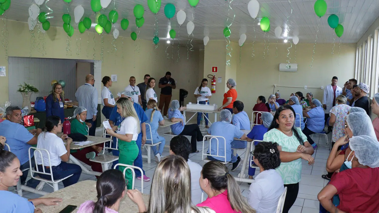 Agenda contou com atendimentos e festa para profissionais e pacientes