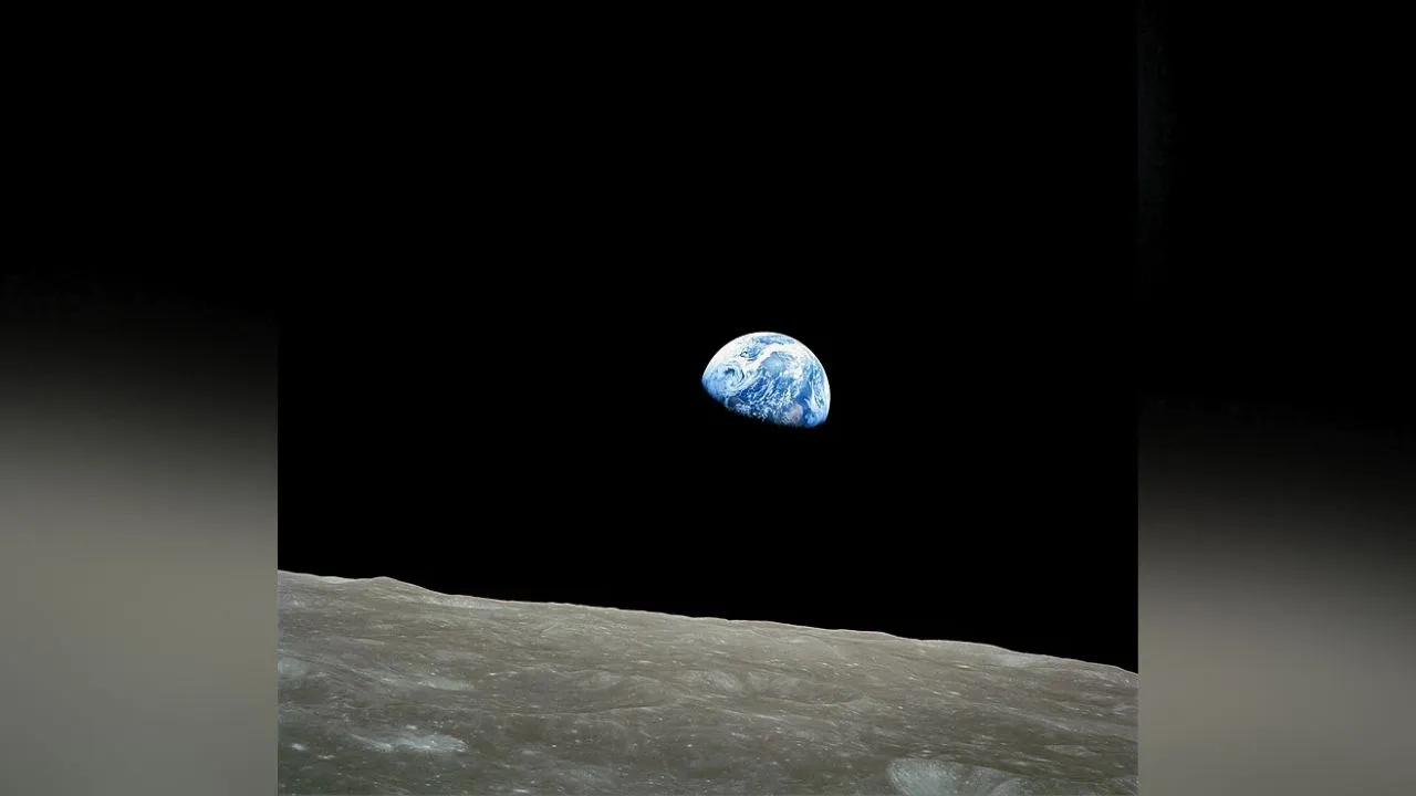 A "Earthrise" é uma das fotos mais conhecidas da humanidade.