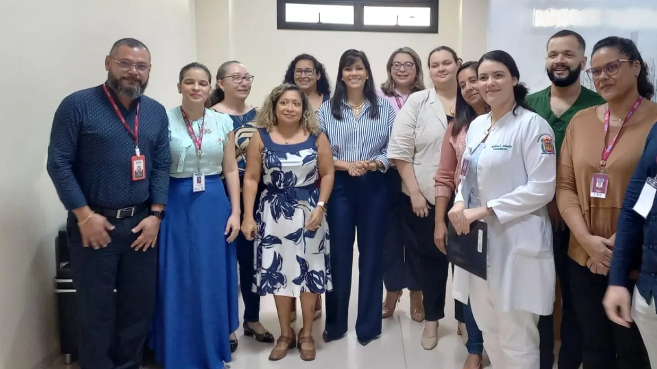 O MPPA reuniu com equipes do Hospital Abelardo Santos para tratar sobre o tema