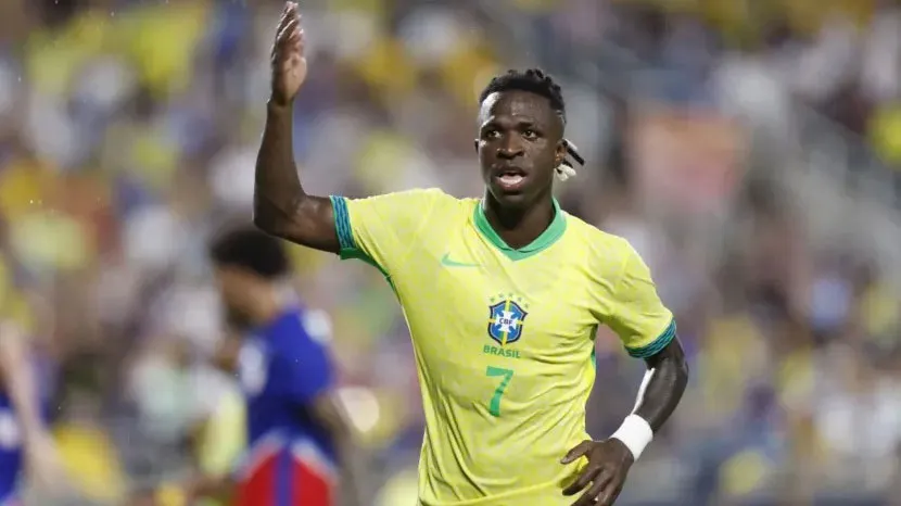 Vinicius Jr lidera o ataque da Seleção Brasileira na estreia pela Copa América, contra a Costa Rica, nesta segunda (24).
