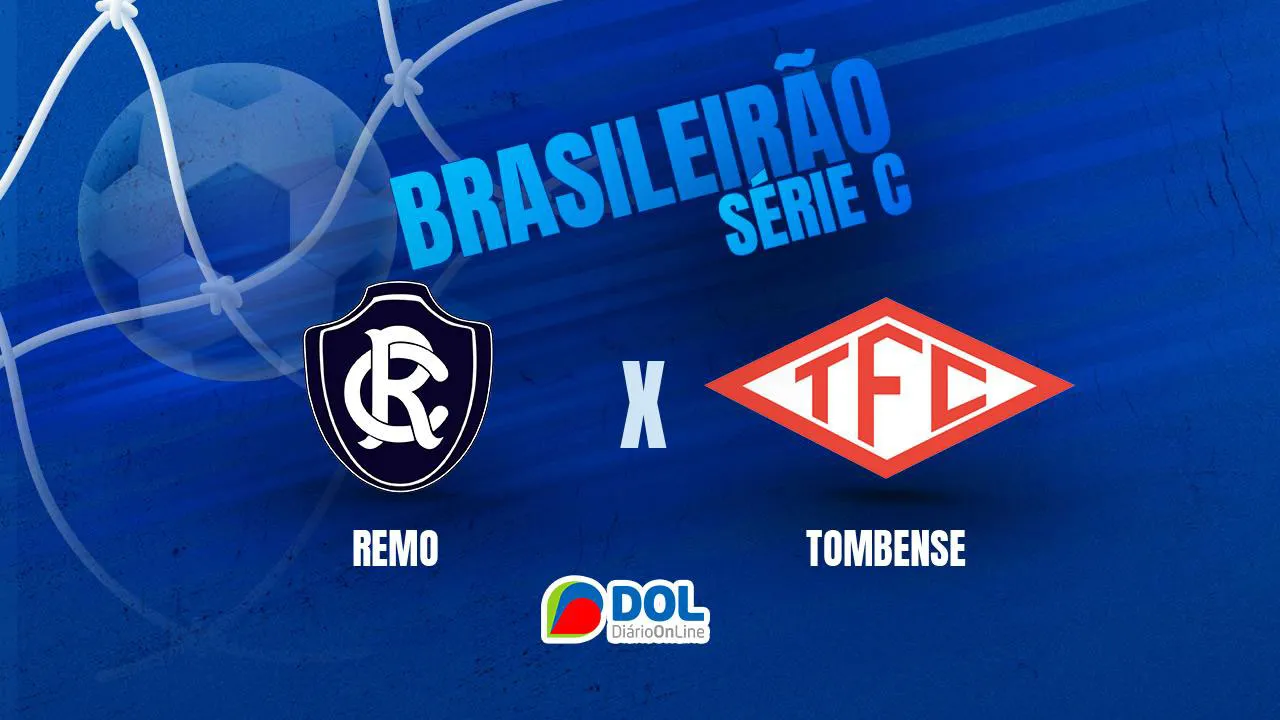 O Remo enfrenta o Tombense pela Série C, neste domingo (19), e o DOL acompanha ao vivo cada lance da partida.