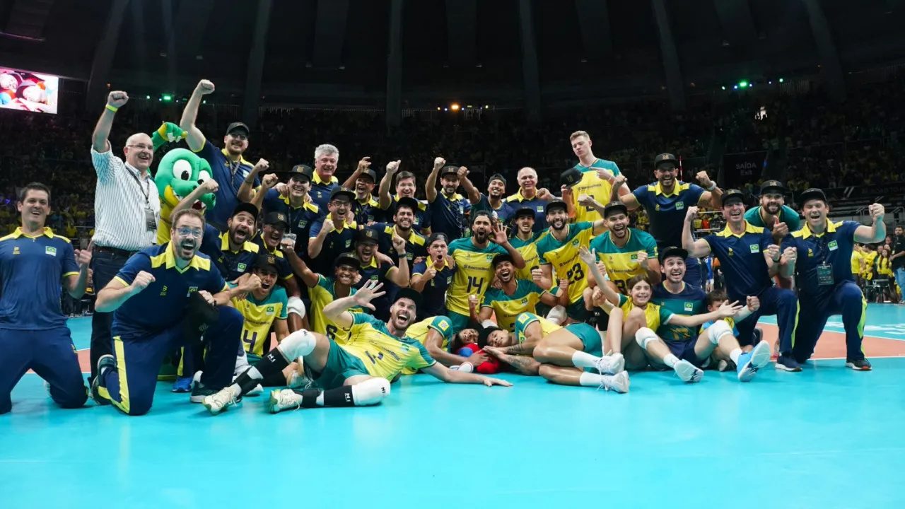 Seleção Brasileira de vôlei masculino vai disputar "grupo da morte" nas Olimpíadas de Paris em 2024