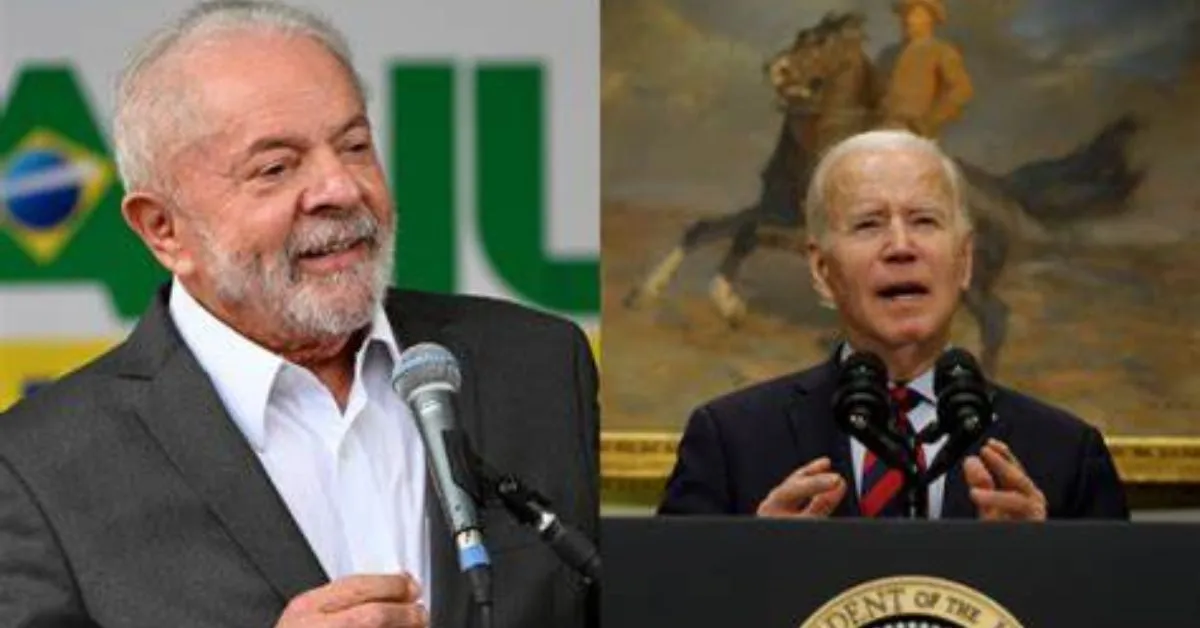 Presidente Lula e Joe Biden