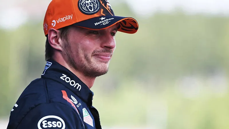 O holandês Verstappen vai largar na pole no GP da Áustria