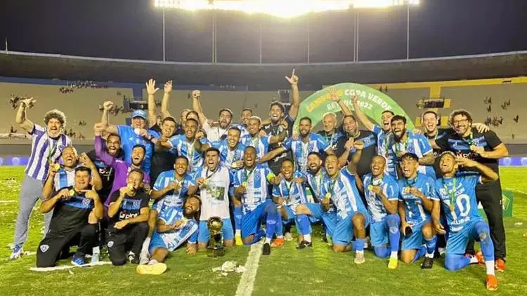 Paysandu conquistou o título da Copa Verde de 2022 justamente contra o Vila Nova, na casa do adversário, em Goiânia.