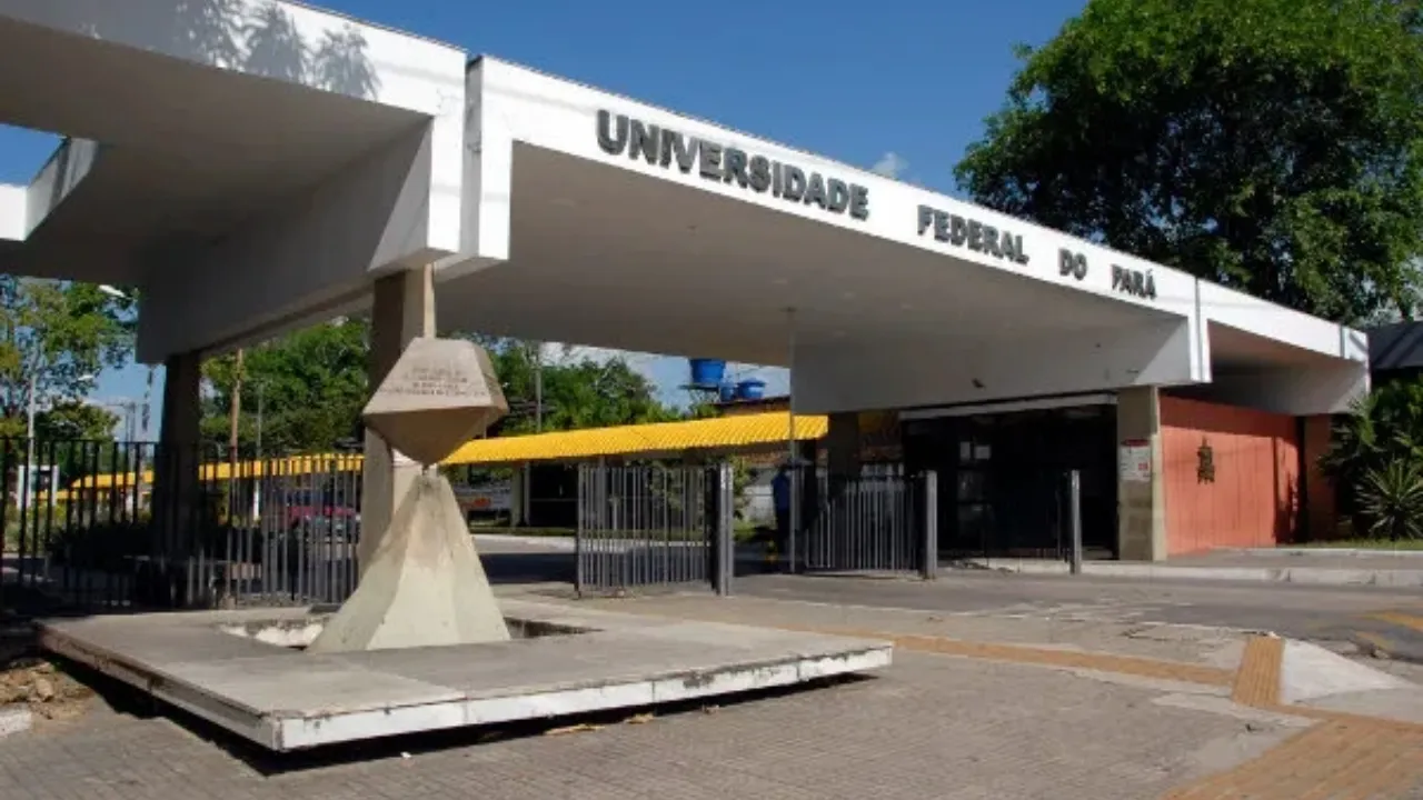 A Universidade Federal do Pará é um dos instituições em greve.