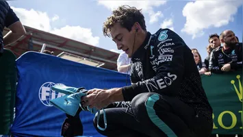 Russell venceu a prova, mas o baixo peso do carro tirou o piloto do resultado final