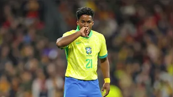 Endrick vem sendo bastante pedido pela torcida brasileira