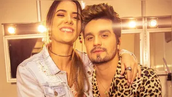 Luan Santana e Jade Magalhães estão esperando o primeiro filho.