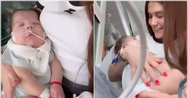 Filho de Zé Vaqueiro, Arthur, de 11 meses, tinha a síndrome de Patau