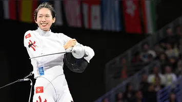 Man Wai Vivian, de Hong Kong, ouro na esgrima