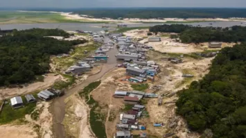 Falta de chuvas em grande parte da Amazônia já acendem o alerta de uma nova estiagem severa na região em 2024