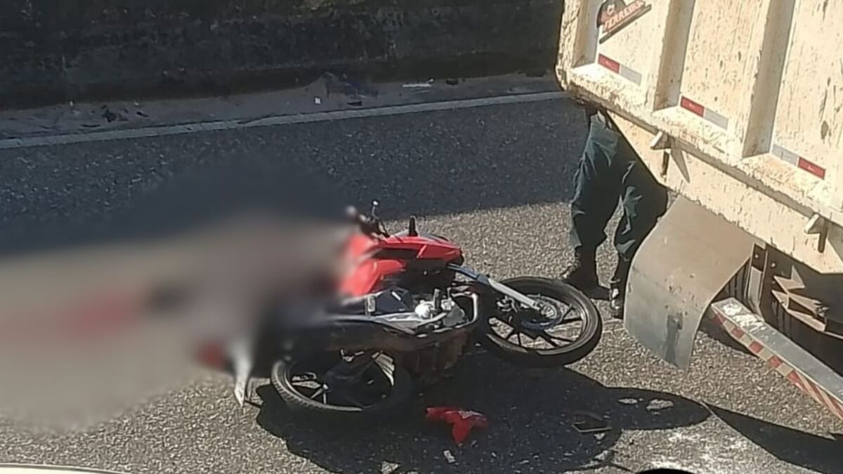 Motociclista morre em acidente no túnel do Entroncamento