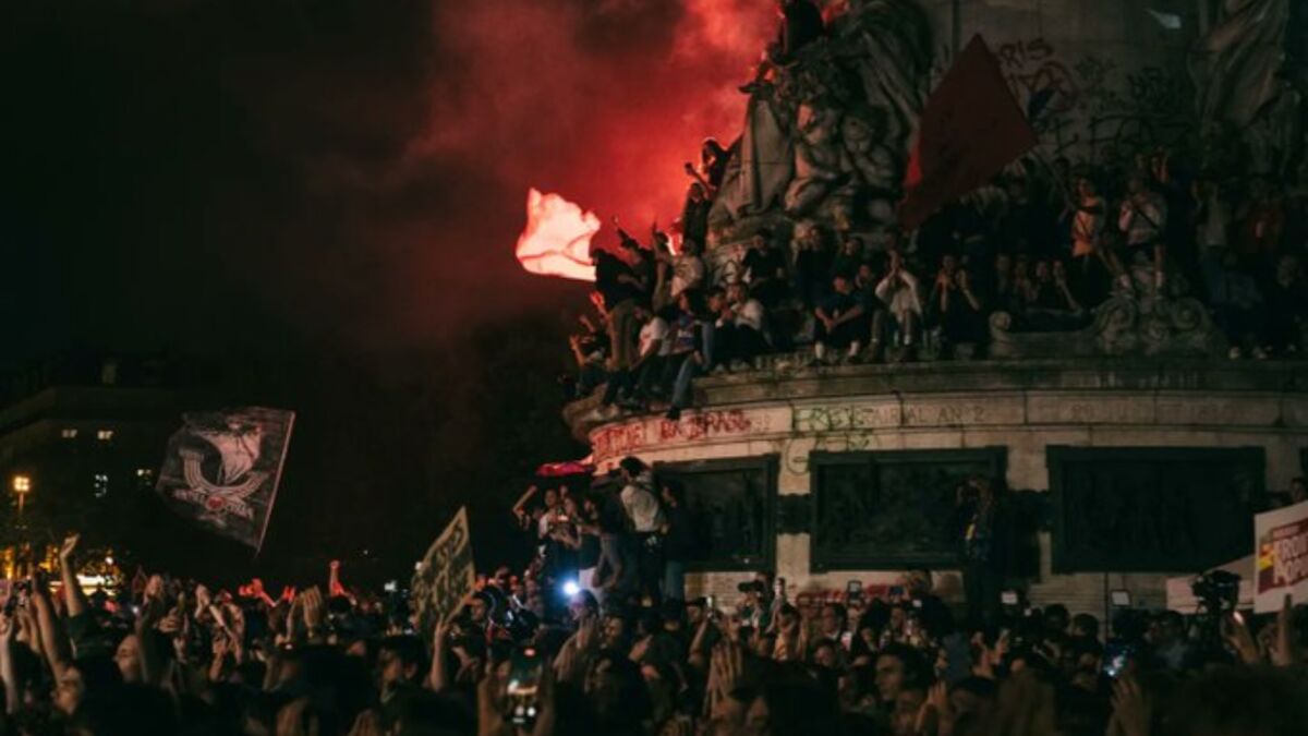 Onda de protestos toma Paris após resultados das eleições