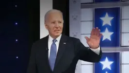 Joe Biden durante debate