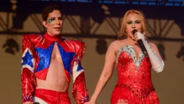 Christian Chávez e Joelma fizeram apresentação inesquecível juntos em São Paulo, com figurinos em homenagem ao Pará