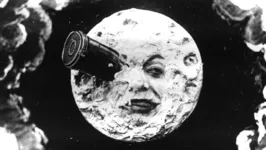 Fotograma do filme Viagem à Lua (1902) de George Meliés