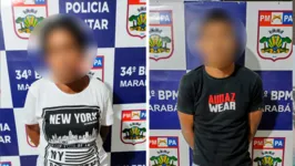 Casal foi preso em flagrante pela Polícia Militar