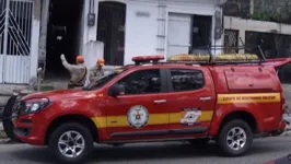 Bombeiros foram acionados para atender a ocorrência