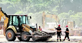 Um dos motivos para o resultado positivo no setor da construção é a realização de obras na capital e no entorno para a COP30