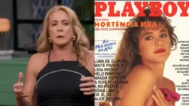 A ex-jogadora de basquete Hortência Marcari relembrou o ensaio nu que fez para a extinta revista "Playboy", em 1988.