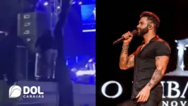 Gusttavo Lima tentou invadir o palco do sertanejo, em um show realizado na última sexta-feira (24)