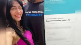 Empresária começou a enviar mensagens nos Pixs que mandava para o personal com mensagens de injúrias raciais